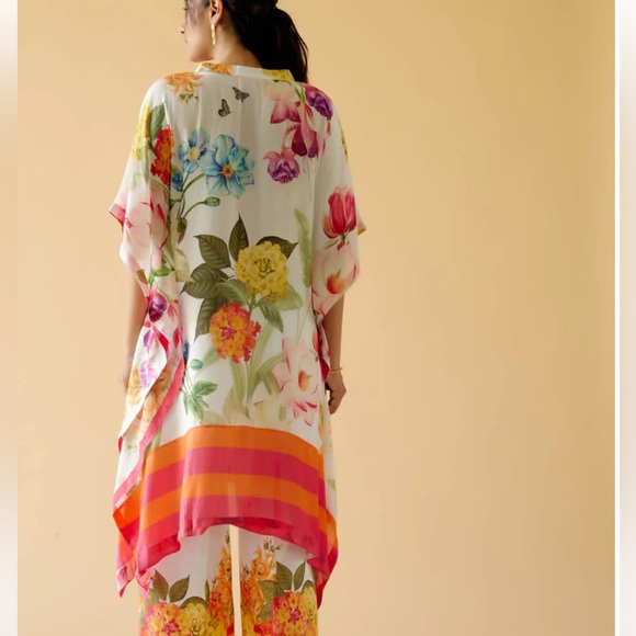 M.O.H India Home Garden Kaftan Tunic - Picture 2 of 7